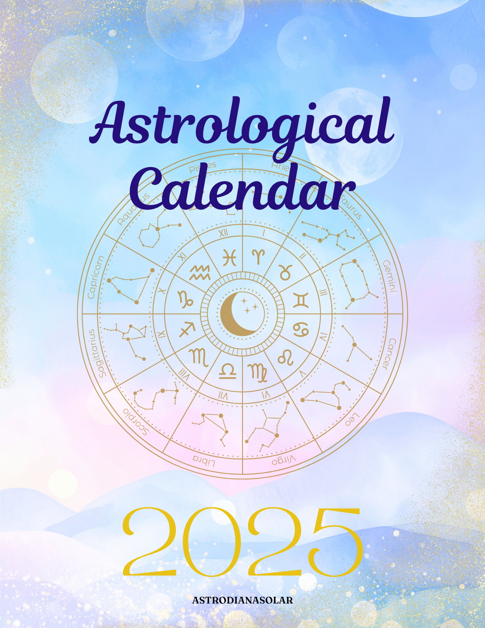 Astrological Calendar 2025
